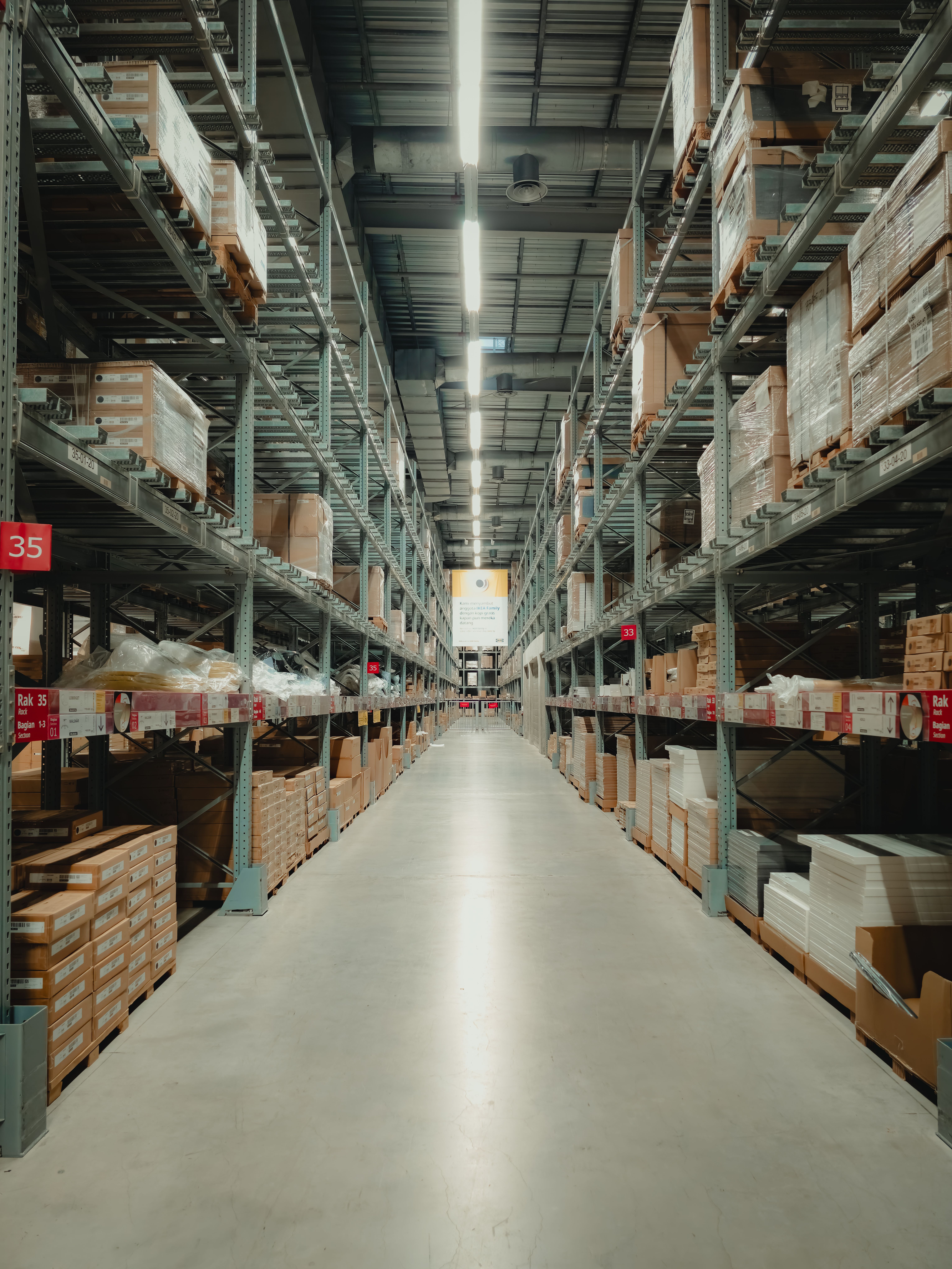 Stock Movement visual for Production visibility, from raw material to finished goods.