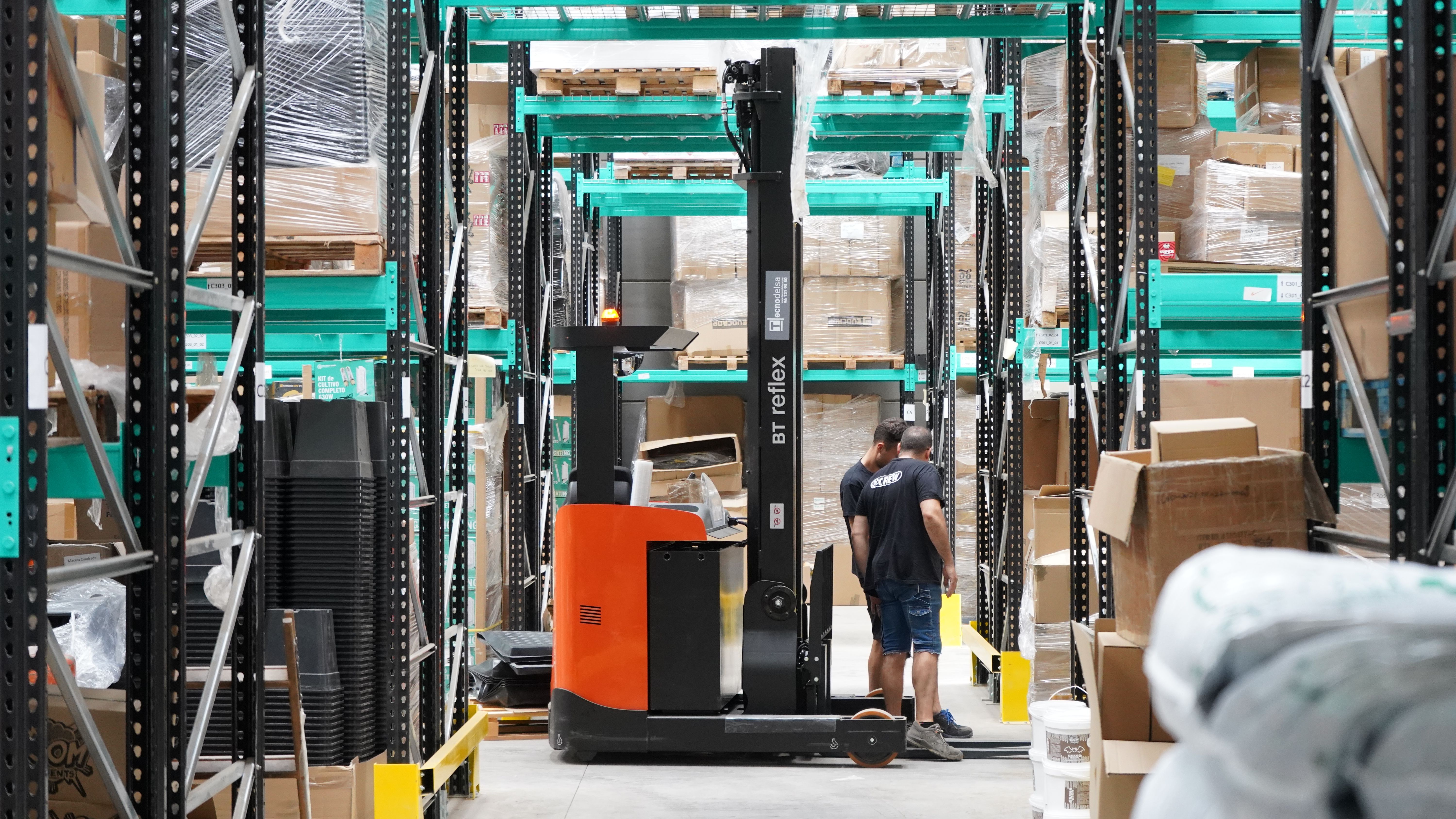 Logistics visual for Trineevo Info Tech builds connected Odoo operations.